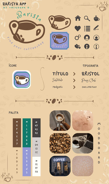 Identidade Visual Barista App